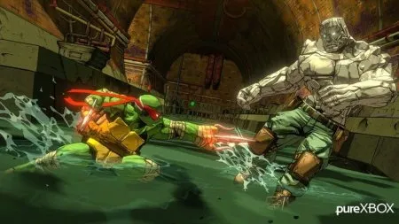 Игра TMNT Teenage Mutant Ninja Turtles (Черепашки Ниндзя): Mutants in Manhattan (PS4) Playstation 4