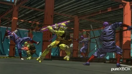 Игра TMNT Teenage Mutant Ninja Turtles (Черепашки Ниндзя): Mutants in Manhattan (PS4) Playstation 4