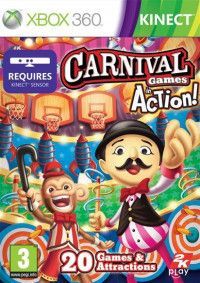 Carnival Games: In Action  Kinect (Xbox 360) USED /