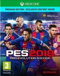 Pro Evolution Soccer 2018 (PES 2018) Premium Edition   (Xbox One) 