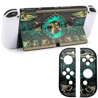 Чехол-накладка The Legend of Zelda: Tears of the Kingdom Черный (Black) (Switch OLED)