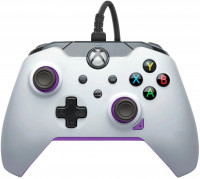    Controller Wired PDP White Purple (012-WPR) (Xbox One/Series X/S/PC) 