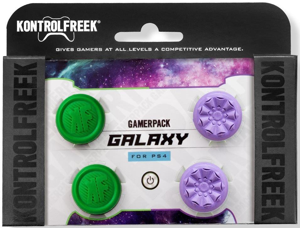 Galaxy grips. Насадки на стики fps Freek Galaxy ps4/ps5 фиолетовые. KONTROLFREEK Galaxy. Насадки на стики геймпада. Накладки на стики для джойстика.