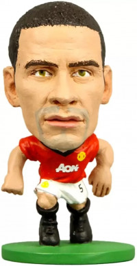 Фигурка футболиста Soccerstarz Рио Фердинанд Манчестер Юнайтед (Rio Ferdinand Man Utd) Home Kit (Series 1) (73321)