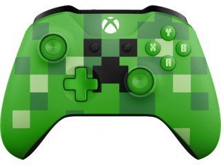    Microsoft Xbox One S/X Wireless Controller (Minecraft Creeper)  (Xbox One) (OEM) 