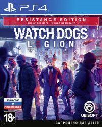  Watch Dogs: Legion Resistance Edition   (PS4/PS5) PS4
