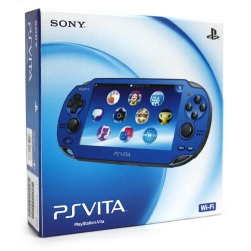 Игровая приставка Sony PlayStation Vita 3G/Wi-Fi Blue (Голубая) .