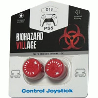      DualSense/DualShock 4 DH Resident Evil Biohazard Village\D18 (2 )  (Red) (PS5/PS4)