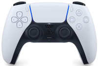 Геймпад беспроводной DualSense Wireless Controller White (Белый) (на PS5 работает только на играх PS4) (PS5/PS4/PC/Android/iOS)