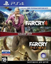 Far Cry 4 + Far Cry Primal Русская Версия (PS4)