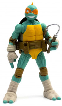   The Loyal Subjects BST AXN:  (Michelangelo) - (Teenage Mutant Ninja Turtles TMNT) (0810122580027) 13 
