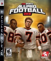   All Pro Football 2K8 (PS3) USED /  Sony Playstation 3