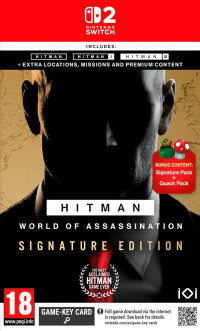 Hitman: World of Assassination Signature Edition (Game-Key Card) Русская Версия (Switch 2)