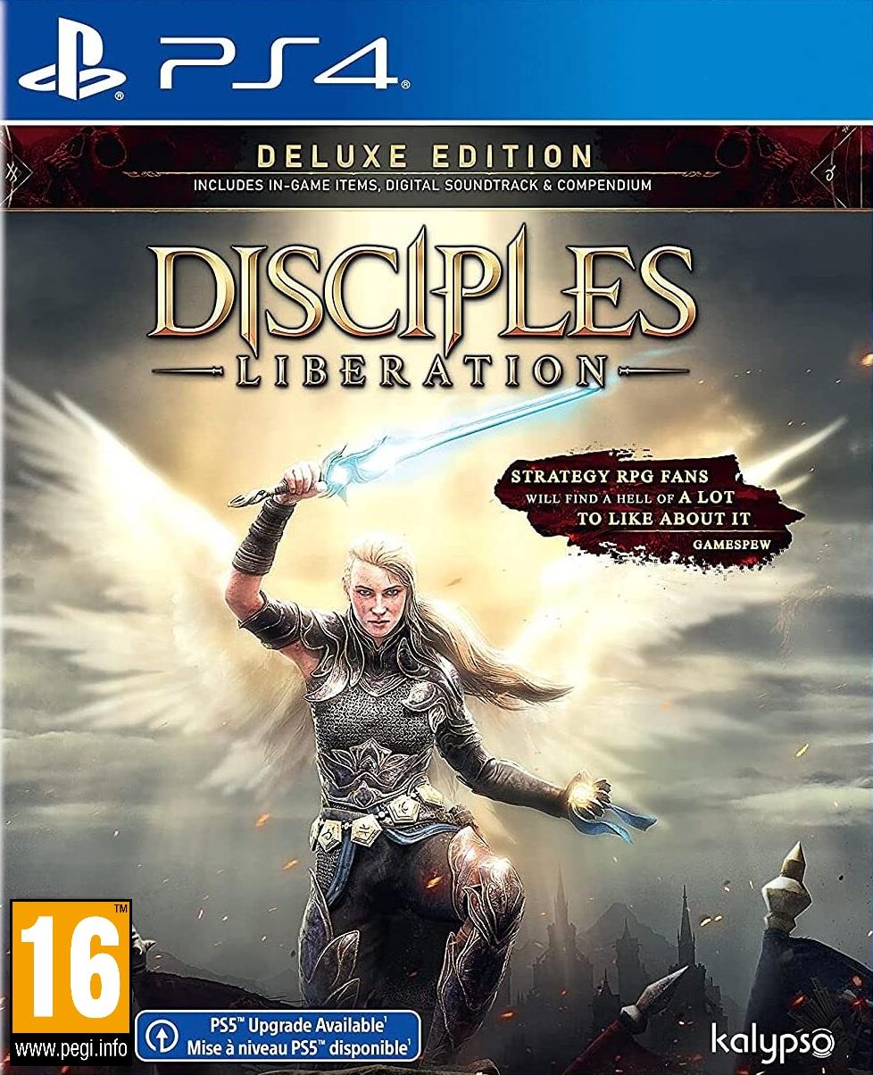 Игры плейстейшен делюкс. Disciples Liberation ps4 диск. Disciples Liberation издание Deluxe ps4. Игра Disciples 4. Игры на PLAYSTATION 4.
