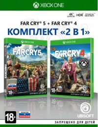 Far Cry 4 + Far Cry 5 Русская Версия (Xbox One) USED Б/У