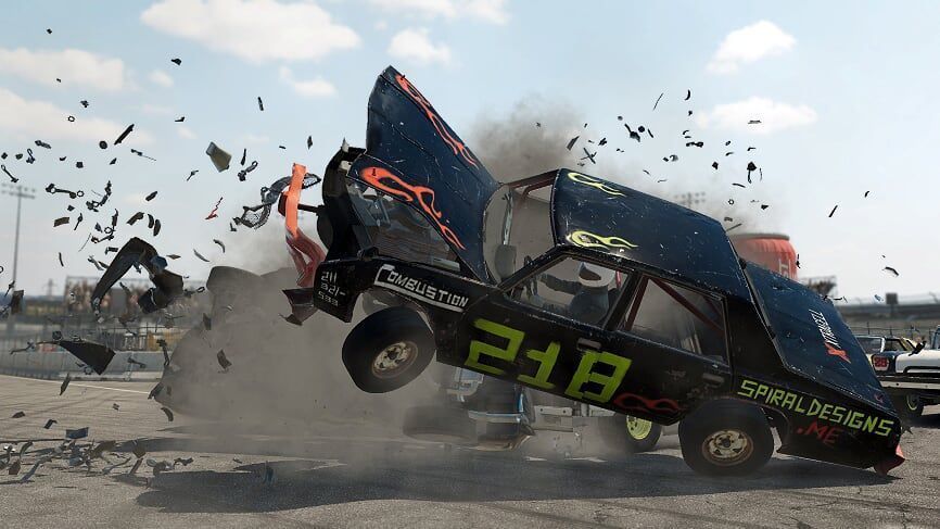 Wreckfest как играть вдвоем на одном экране