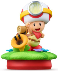 Amiibo: Интерактивная фигурка Капитан Тоад и Говорящий Цветок (Captain Toad & Talking Flower) (Super Mario Bros. Wonder Collection)