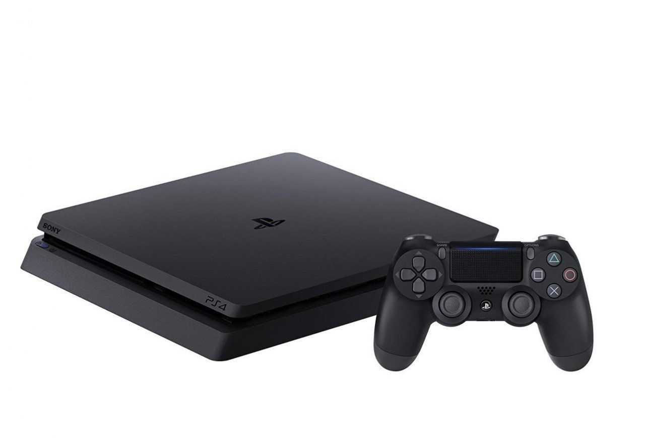 Игровая приставка Sony PlayStation 4 Slim 1Tb Eur Черная + игра Uncharted 4...