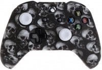     Controller Silicon Case   Microsoft Xbox Wireless Controller Skulls Grey ( ) (Xbox One) 