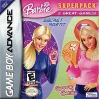   2  1 Barbie Groovy Games/Barbie Secret Agent (GBA)  Game boy