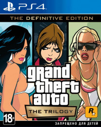 GTA: Grand Theft Auto: The Trilogy The Definitive Edition Русская Версия (PS4) USED Б/У