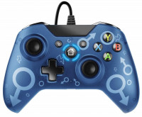 Геймпад проводной N-1 Wired Controller (Blue) (Голубой) (Xbox One/Series X/S/PC)