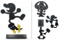 Amiibo: Интерактивная фигурка Гейм энд Вотч (Game and Watch) (Super Smash Bros. Collection)