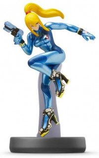 Amiibo: Интерактивная фигурка Самус в нуль-костюме (Zero Suit Samus) (Super Smash Bros. Collection)