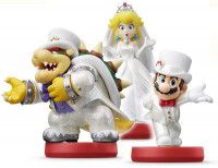 Amiibo:  :  (Bowser Wedding Outfit) +  (Peach Wedding Outfit) +  (Mario Wedding Outfit) (Super Mario Odyssey Collection)