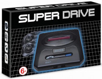 Игровая приставка 16 bit Super Drive Classic + 2 геймпада (Черная)