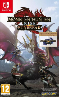  Monster Hunter: Rise + Sunbreak DLC   (Switch)  Nintendo Switch