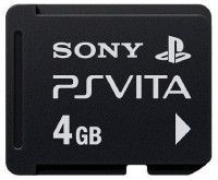 Карта памяти (Memory Card) 4 GB Оригинал Sony (PS Vita) USED Б/У