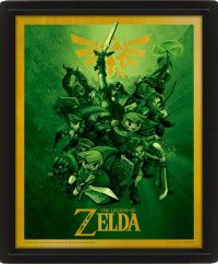   3D Pyramid:  (Link)    (The Legend Of Zelda) (EPPL71137) 25  
