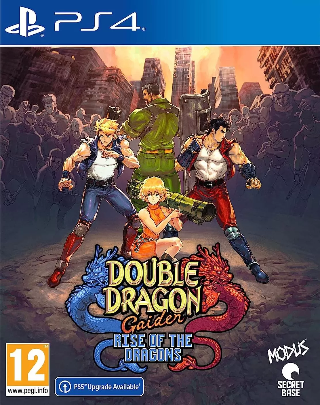 Видеоигра Double Dragon Gaiden: Rise of the Dragons (PS4/PS5) USED Б/У