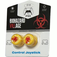      DualSense/DualShock 4 DH Resident Evil Biohazard Village\D18 (2 )  (Yellow) (PS5/PS4)