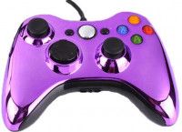    Xbox 360 Wired Controller (Chrome Purple)   (Xbox 360/PC) 