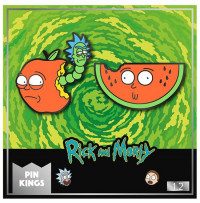    Pin Kings:    (Apple and Watermelon)    (Rick and Morty) 1.2 (2 ) 