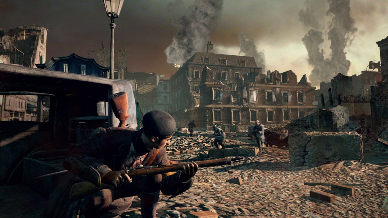 Игра sniper elite. Sniper Elite v2 Remastered. Снайпер Элит 2. Sniper Elite 2 Remastered. Снайпер Элит v2.