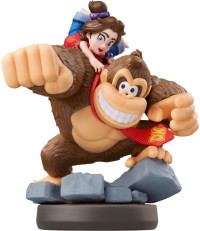 Amiibo: Интерактивная фигурка Донки Конг и Полина (Donkey Kong and Pauline) (Donkey Kong Bananza Collection)