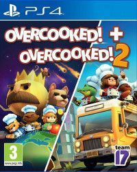 Overcooked! + Overcooked! 2 (  1+2) (PS4) USED /