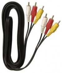  AV  (Composite Cable) (3 RCA x 3 RCA) 