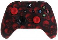     Controller Silicon Case   Microsoft Xbox Wireless Controller Skulls Red ( ) (Xbox One) 