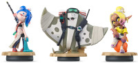 Amiibo: Комплект фигурок: Шивер, Бигмен и Фрай (Shiver, Big Man and Frye) (Splatoon Raiders Collection)