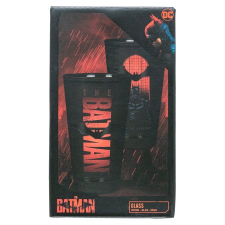  Бокал стеклянный Paladone: Бэтмен (Batman) (PP9770TBM) 400 мл
