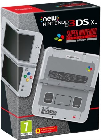     New Nintendo 3DS XL SNES Edition Nintendo 3DS