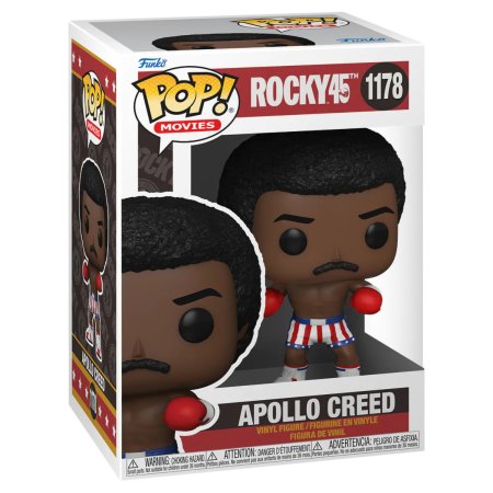 фигурки Фигурка Funko POP! Movies: Аполло Крид (Apollo Creed) Рокки 45-тая годовщина (Rocky 45th) ((1178) 59251) 9,5 см