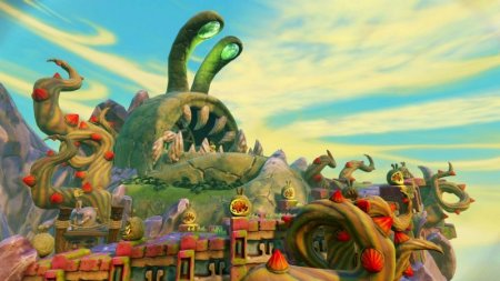 Купить игру Skylanders: Trap Team. Cтартовый набор: игровой портал, игра, фигурки: Food Fight, Snap Shot, 2 ловушки (Wii/WiiU) на Nintendo Wii диск