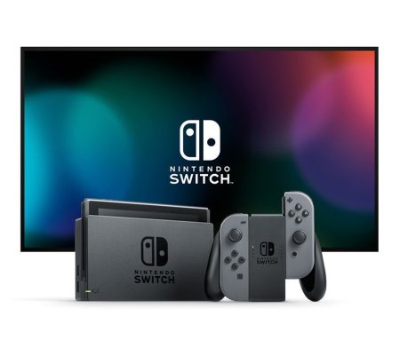 Игровая приставка Nintendo Switch Gray (Серая) Обновленная версия USED Б/У