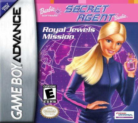   :    (Barbie Secret Agent: Royal Jewels Mission)   (GBA)  Game boy