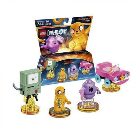 LEGO Dimensions Team Pack Adventure Time (BMO, Jake the Dog, Lumpy Space Princess, Lumpy Car) 